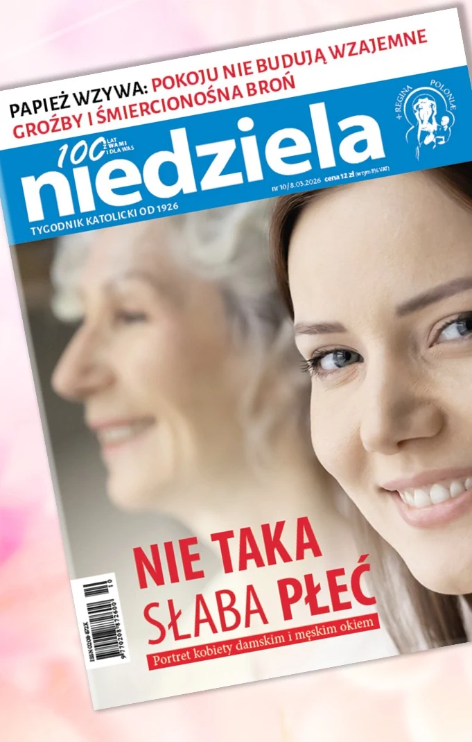 Tygodnik Niedziela okładka numeru 8 marca 2026.